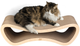 Когтеточка дряпка лежанка для кошек Leo Pets на пол из гофрокартона 60х18х25 см - изображение 1