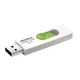 USB флеш-накопичувач флешка Flash A-DATA USB 3.0 AUV 320 32Gb White/Green - зображення 1