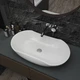 Раковина HELMKEN 57066000 66 см белая - изображение 10