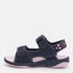 Детские сандалии для девочки Kappa TITALI K 261023K-6722 28 Navy/Pink (4066585157597) - изображение 3