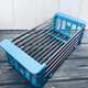 Кухонна полиця Багатофункціональна складана Kitchen Drain Shelf Rack для сушіння посуду та овочів та фруктів від 35см до 54см FF-77 - зображення 9