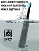 Електрична зубна щітка Shuke SK-601 Чорна 5 Режимів 3 Насадки Акумуляторна Масажна - зображення 5