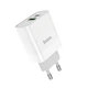 Адаптер мережевий HOCO Rapido C80A |1USB/1Type-C, 3.1A/20W, QC/PD| білий - зображення 3