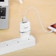 Адаптер сетевой Hoco C11 |1USB, 1А| белый - изображение 6