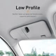 Автомобильный держатель для очков Baseus Platinum Vehicle Eyewear clip (Pasete Type) (ACYJN-A01) черный - изображение 4