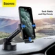 Держатель BASEUS Simplism gravity Car mount holder with suction base (SUYL-JY01) черный - изображение 4