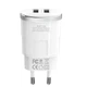 Адаптер сетевой Hoco Thunder C38A |2USB, 2.4A| белый - изображение 1