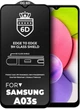 Защитное стекло 6D EDGE на весь экран для Samsung A03s (A037) Black - изображение 1