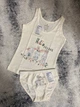 Детский комплект белья для девочек майка и трусики Baykar Hello dreams р 4 134-140 см 7-8 лет Арт. 4652-5650 желтый - изображение 2
