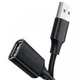 Кабель-продолжатель USB 2.0 AM-AF UGREEN US103 2м Nickel Plating Extension Cable 10316 Черный - изображение 3