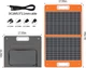 Портативная солнечная панель FlashFish 60W, 18V TSP60W (TSP60W) - изображение 3