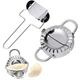 Форма для вареников с роликовым ножом для теста из нержавеющей стали Dumpling Mold - зображення 2