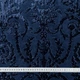 Ткань велюр жаккард дарая версаль вензель т.синий (аналог 154716) (145см 423г/м² пог.м) (161270) - изображение 2