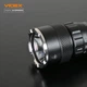 Портативный светодиодный фонарик VIDEX VLF-AT255RG 2000Lm 6500K IP68 (Li-ion 21700 або 18650 4000mAh сменный) - изображение 6