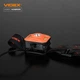 Налобний світлодіодний ліхтарик VIDEX VLF-H085-OR 400Lm 5000K (850mAh незмінний) - зображення 5