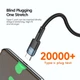 Кабель Essager Star 100W USB Charging Cable Type C to Type C 2 м Black (EXCTT1-XCA01) - изображение 5