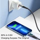 Кабель Essager LED Digital Display USB Type C x Lightnining PD 20 Вт 1 м Чорний (EXCTL-YD01) - зображення 9
