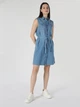 Платье-рубашка короткое женское Colin's CL1063508-DN42513 S Sevdy Wash (8683197683175) - изображение 3