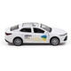 Машинка металлическая детская Toyota Camry Uklon Technodrive Белый - изображение 4