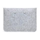 Сумка для MacBook Felt Sleeve для ноутбука с диагональю 15'/16'' серый Без Бренда (753323) - изображение 3
