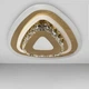Люстра стельова світлодіодна LED Light House SY-18897/240 GD 240*240*70 52W, колір золото - зображення 1