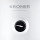 Водонагреватель Kroner Runder K50VH2 50 л, 2,0 кВт, "мокрый" ТЭН, универсальный, цилиндрический, белый (CV031154) - изображение 4