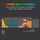 Клавиатура Redragon K688 RGB USB Mini (K688RGB-YB) [84558] - изображение 3