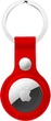 Чехол для поисковой метки Apple AirTag Leather Key Ring (Red Product) HC [59560] - изображение 3