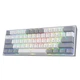 Клавиатура Redragon Fizz K617 White/Gray (K617RGB-WG) [83623] - изображение 3
