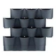 Вертикальний сад модульні горщики Prosperplast Cascade Wall / IO2W600W-S433 (антрацит) - зображення 2