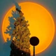 Світлодіодна лампа для підлоги Q07 Golden Hour Sunset Lamp проектор золотого заходу сонця 100-240 В / 20 Вт / 50 Гц (SN9QI13637) - зображення 7
