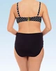 Fashions • Купальник женский в горох Fashions 3XL черный (72/15-со) - изображение 2