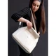Жіноча спортивна сумка Sambag Vogue BKS молочна - изображение 5