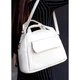 Жіноча спортивна сумка Sambag Vogue BKS молочна - изображение 6