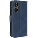 Чехол Deexe Wallet Stand для ZTE Blade V40 Design - Blue - изображение 6