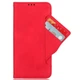 Чехол-книжка с кармашками Deexe Wallet Stand для ZTE Blade V40 Design - Red - изображение 2