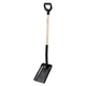 Лопата совкова з дерев'яною ручкою Fiskars Solid™ (1066723) - изображение 3