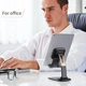 Держатель для телефона Essager Knight Foldable Desk Mobile Phone Holder Stand White (EZJZM-QS02) - изображение 5