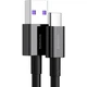 Дата кабель USB 2.0 AM to USB-C 2.0m 3A Black Baseus (CATYS-A01) - зображення 3