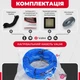 Кабельный теплый пол Valmi 12 м²- 14,4 м² /2400Вт (120м) электрический тонкий нагревательный кабель под плитку 20Вт/м с сенсорным программируемым терморегулятором Valmi S51 - изображение 6