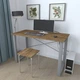 Письменный стол Ferrum-decor Драйв 750x1000x700 Серый металл ДСП Дуб Таверна 16 мм (DRA076) - изображение 1
