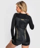 Женский рашгард Venum Razor Rashguard Long Sleeves For Women Black Gold (VENUM-04683-126-L) - изображение 2