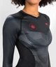 Жіночий рашгард Venum Phantom Rashguard Long Sleeves For Women Black Red (VENUM-04730-100-XS) - зображення 5