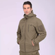 Куртка тактическая Eagle Soft Shell JA-01-0 с флисом Olive Green XXXL - изображение 4