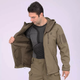 Куртка тактична Eagle Soft Shell JA-01-0 із флісом Olive Green XL - зображення 5