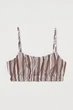 Топ H&M 060991007_brown XL Коричневий - зображення 1