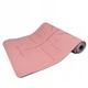 Спортивный коврик (YG0014) 183х61х0,6 см Springos Розово-синий 000127309 - изображение 5