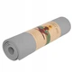 Коврик (мат) для йоги и фитнеса Springos TPE 183 х 61 х 0.6 см YG0017 Grey - изображение 4