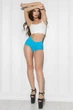 Труси для Pole Dance Totalfit P1-C5 S блакитний - зображення 2