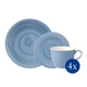 Кофейный сервиз Villeroy & Boch Like Color Loop Horizon из 12 предметов премиальный фарфор синий - изображение 3